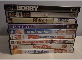 Lot Of 9 Dvd's