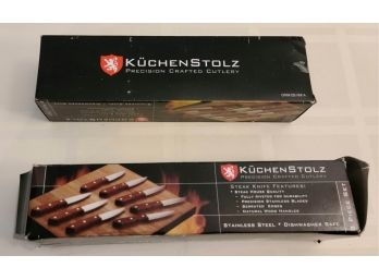 13 Kuchenstolz Steak Knives, New