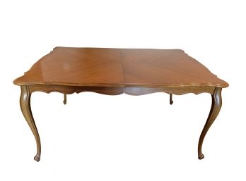 Country French Oak Dining Table With Pads