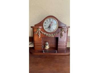 Antique Commodore Brooklyn Clock Company Electric