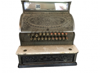 Antique Pollock Cash Register