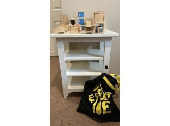 Creative Playthings Doll House Furniture & Wood Blocks