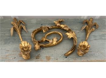 Antique Gilded Objets D' Arts (French)