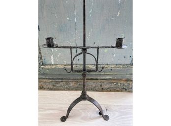 Reproduction Iron Candlestick