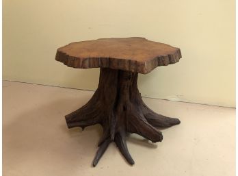 Handmade Tree Trunk Occasional Table