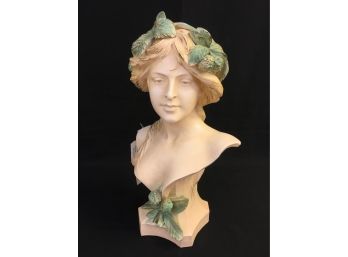 'Granitex' Woman Bust Sculpture