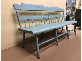 1950's Shabby Chic Painted Bench