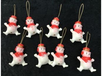 Vintage Snowman Ornaments