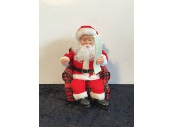 Santa In Chair