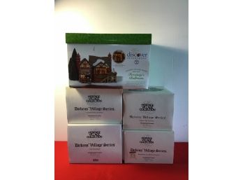 Department 56 Lot Of 5 Houses