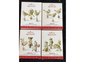 Hallmark 12 Days Of Christmas Ornaments