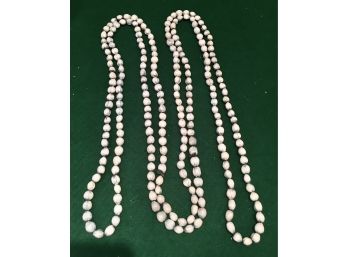 Large Seed Necklace, 46' Length