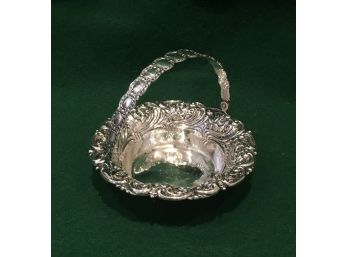 Sterling Silver Repousse Bowl, 84 Grams