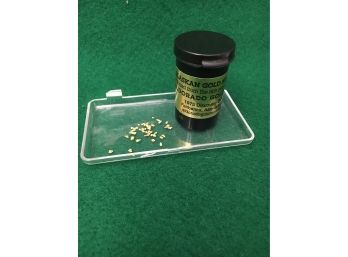 Alaskan Gold Nuggets, .46 Grams, Around 22K Purity