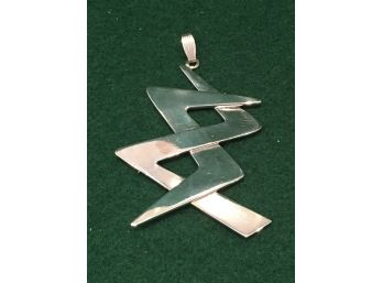 Sterling Slver Pendant Or Brooch, 20 Grams