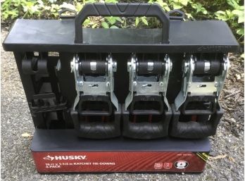 Husky Ratchet Tie Downs 3 Brand New In Box