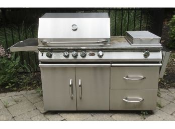 Stainless Steel  Large Cal Flame Grill