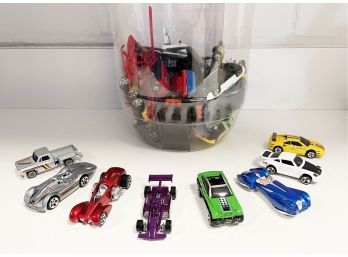 Bucket Of Matchbox Cars Assorted Years