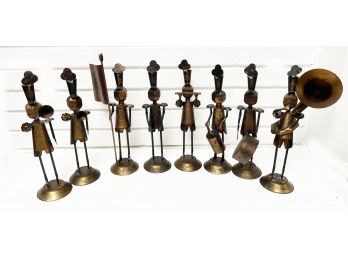 Vintage Handmade Tin Marching Band By Sarreid Ltd.
