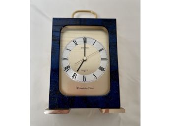 Cobalt Blue Seiko Mantle Clock