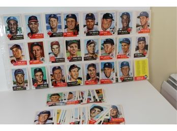 1991 Topps Archive 1953 Series Excellent Condition Group 1 -checklist (103 Cards)