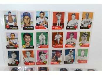 1991 Topps Archive 1953 Series Excellent Condition Group 2 -2 Checklists