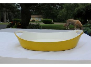 MCM Copco Enameled Oval Casserole - Designed By Michael Lax - Denmark