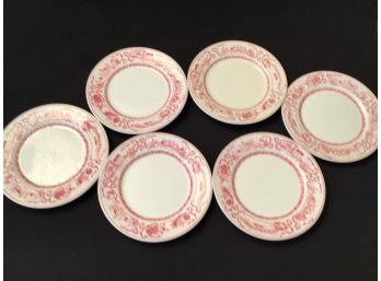 G Fox & Co Restaurant Plates Scenes Of Connecticut Lamberton Scammell