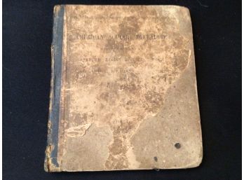 1856 School Book The American School Declaimer Antiquarian Book