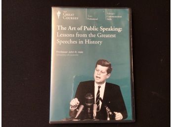 The Art Of Public Speaking From The Great Courses