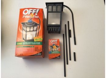 Off Power Pad Mosquito Repellent Lantern $19 Value