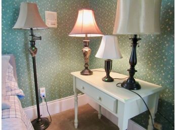 Lamp Lot - 3 Table & 1 Floor (4)