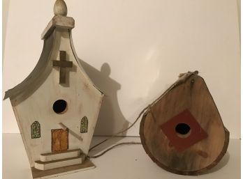 Two Bird Houses