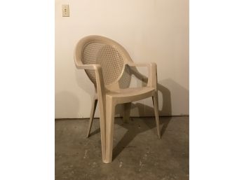 Plastic Spoonback Chair