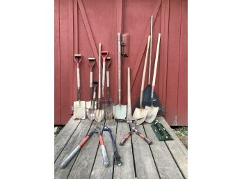 Mixed Lot Of Yard Tools