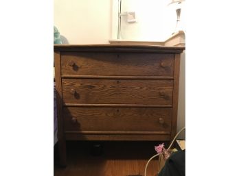 Antique Tiger Oak Dresser