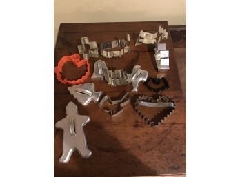Mixed Lot Of 13 Cookie Cutters