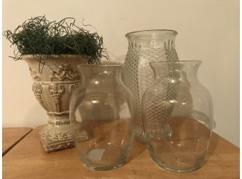Mixed Lot Of Four Vases