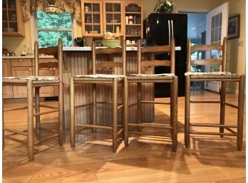 Four Bar Height Chairs