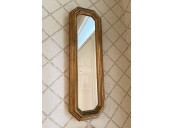 Narrow Gilt Mirror