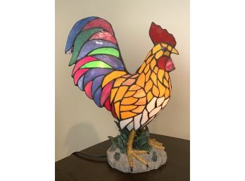 Whimsical Rooster Lamp