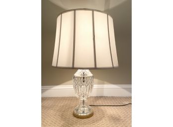 Waterford Cut Crystal Table Lamp