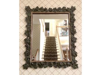 Vintage Carved Grapevine Wall Mirror