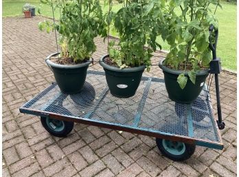 Garden Cart With Large Wheels
