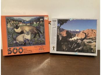 Two 500 Piece Puzzles