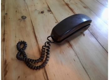 Vintage 1970's Western Electric Trimline Pushbutton Phone In Good Working Condition