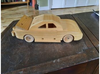 Super Cool 10' Wooden Race Car - Home Made?