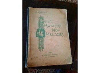 Rare C1893 Moore's Irish Melodies Paperback  Oliver Ditson Company Boston