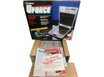 WOW!~ New In Box - 1985 Broderbund U-Force  Power Field Controller For Nintendo