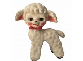 Vintage Rubber Squeak Lamb By Alan Jay  (C)